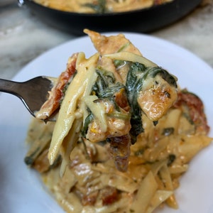 Tuscan Chicken Pasta