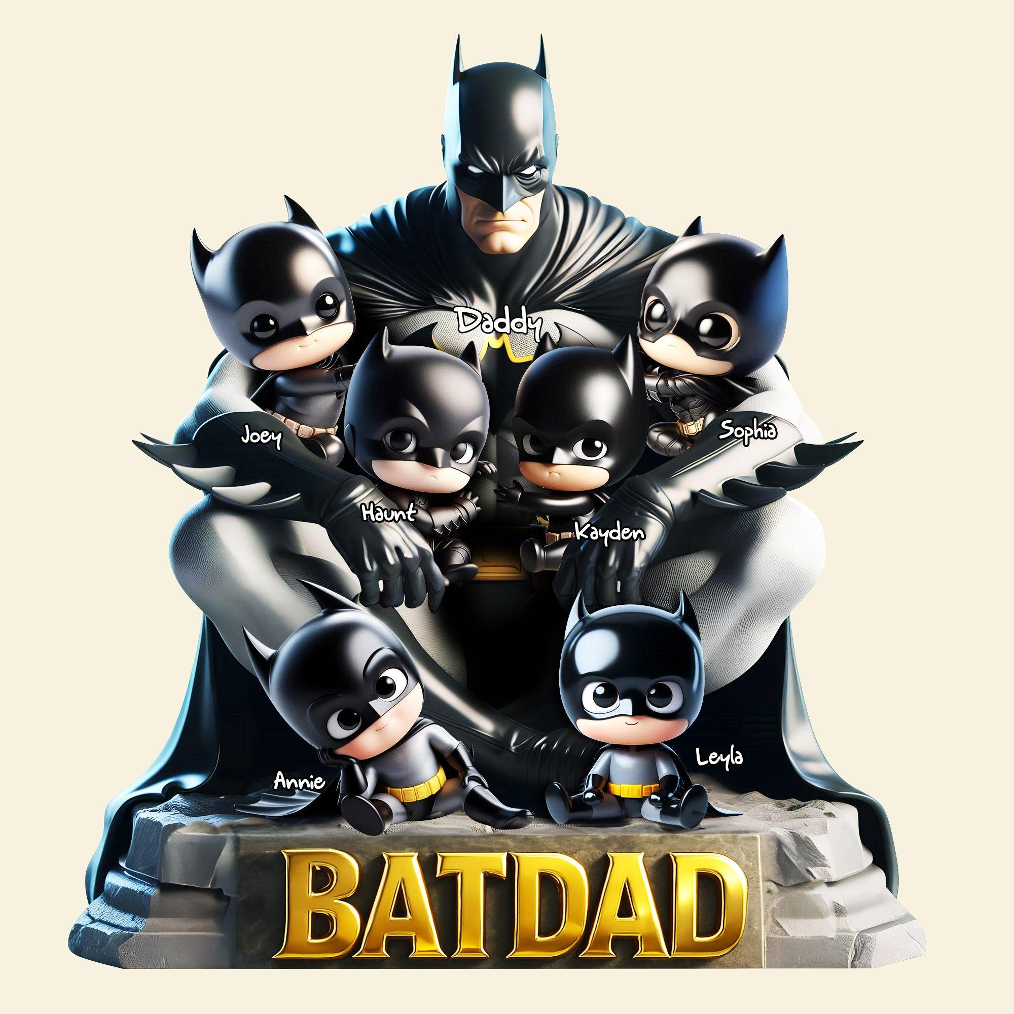 Personalized Bat Dad Plaque, Father's Day Plaque, Best Dad Ever Plaque ...