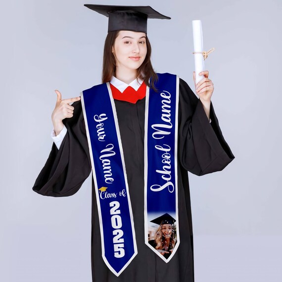 Retro Graduation Sash Cute Fashion Graduation Stole Ghana
