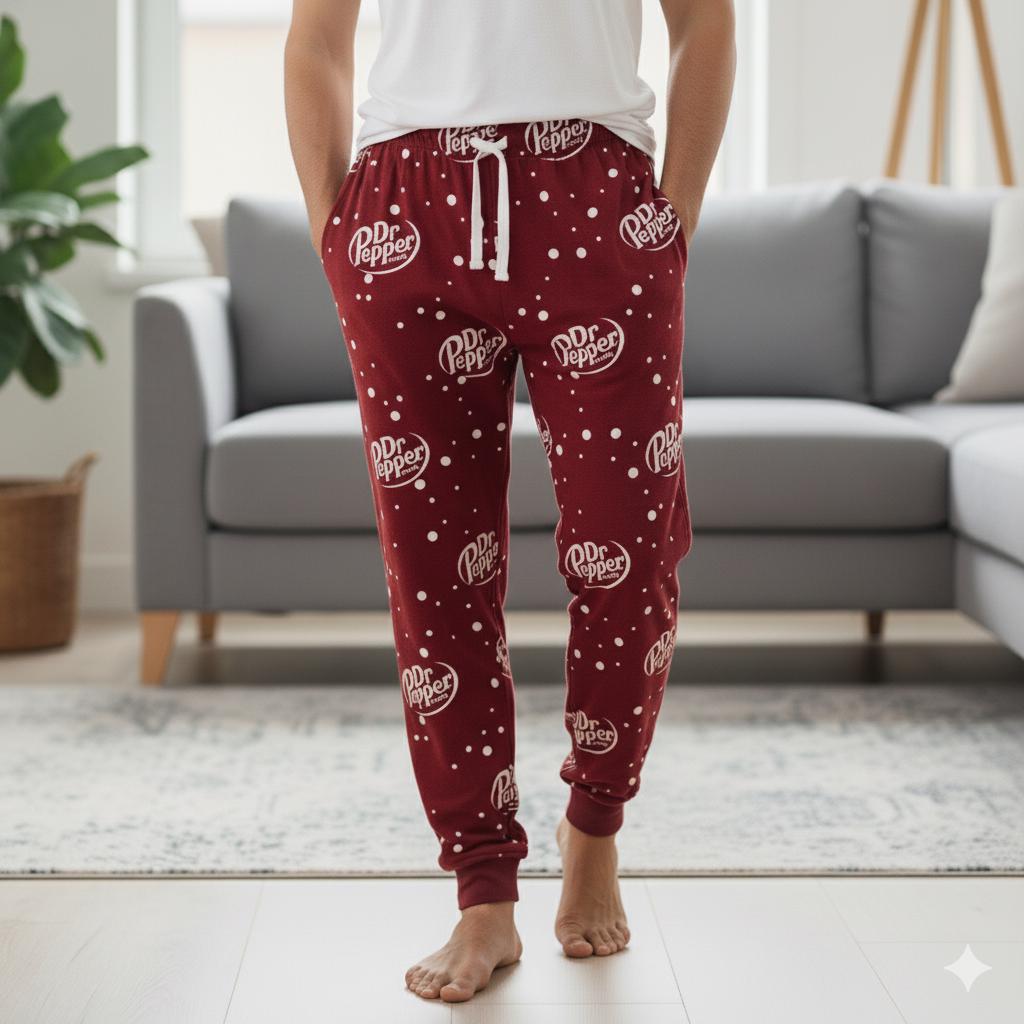 Dr Pepper Pajama Pants, Family Matching Pajama ,family Pajama