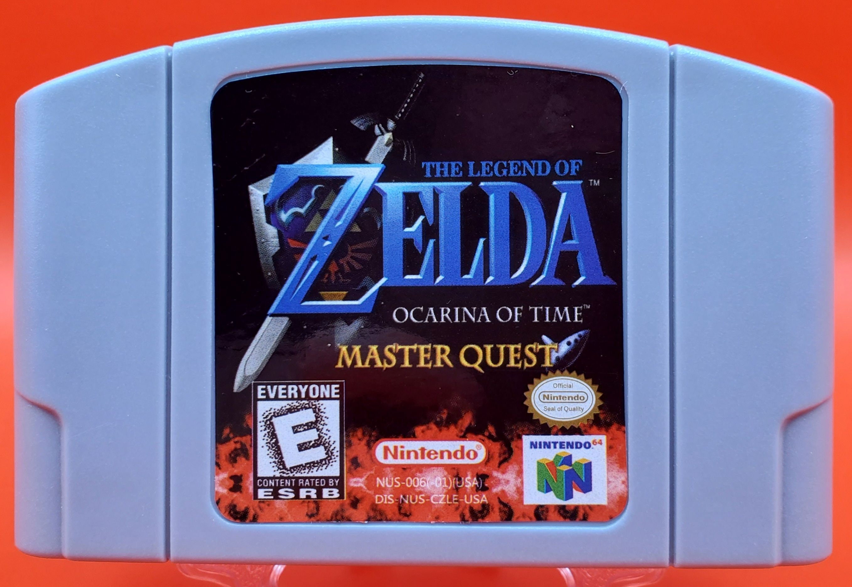 Ocarina of Time or Ocarina of Time Master Quest 64 Bit Game