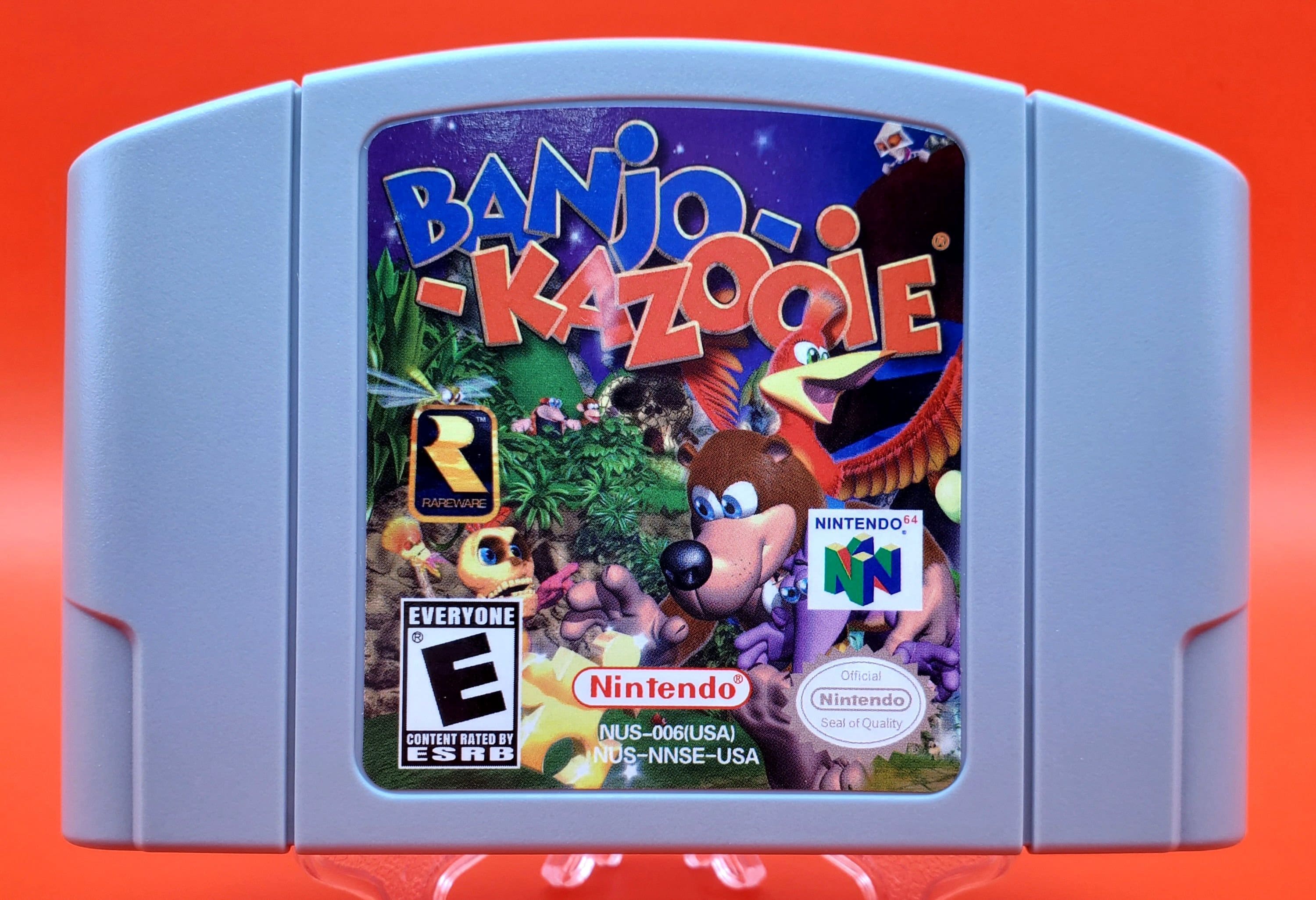 Banjo-Kazooie Tooie: Nintendo 64 (N64) Nintendo Switch Custom  Covers/Physical Game Cases (Boxart) - NO GAME INCL.