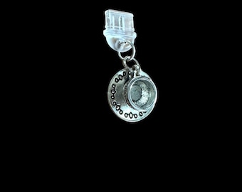 Coffee/Tea  Kindle and Phone Charm Dust Plug | Type-C & Micro USB | Bookish Gift