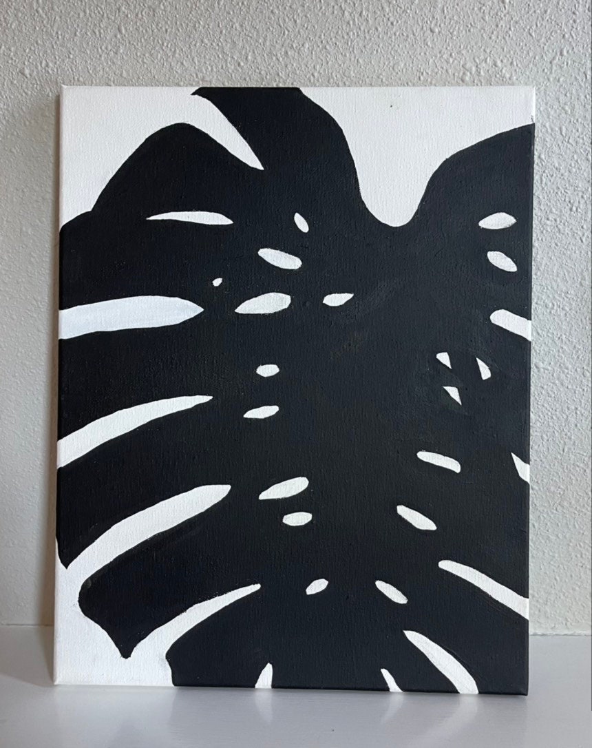 Printable Monstera Leaf PNG JPG Pdf - Etsy