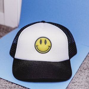 Smiley Face Trucker Hat