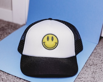 Smiley Face Trucker Hoed