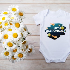 Little Astronaut Onesie® Cute Baby Astronaut Graphic Onesie® Baby Clothes, Baby Outfit, Cute Baby Bodysuit, Gift For Parents