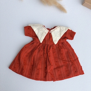 Babydoll dress for stuffed animals and doll Handmade clothes for children Gift for girl image 2