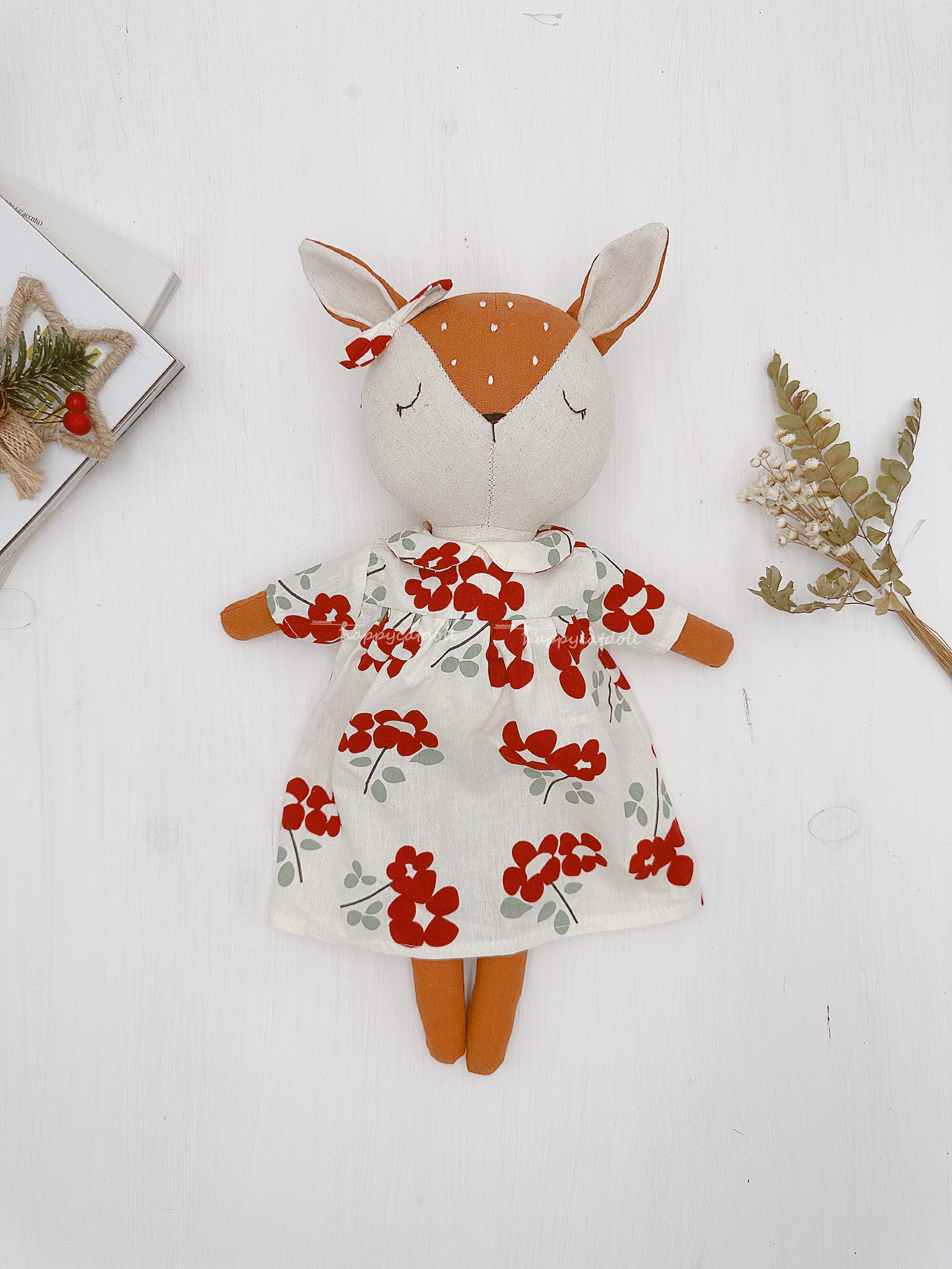 Small Animal Doll Etsy