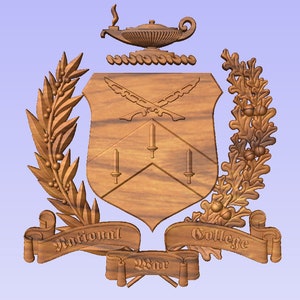 National War College Wappen