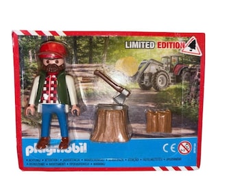 Playmobil Lumberjack New in Blister Packing