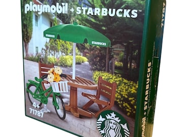 Playmobil 71787 Starbucks Furniture Set (New in Box)