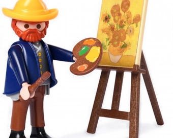 Brand New, No Box Playmobil 70686 Van Gogh Sunflower