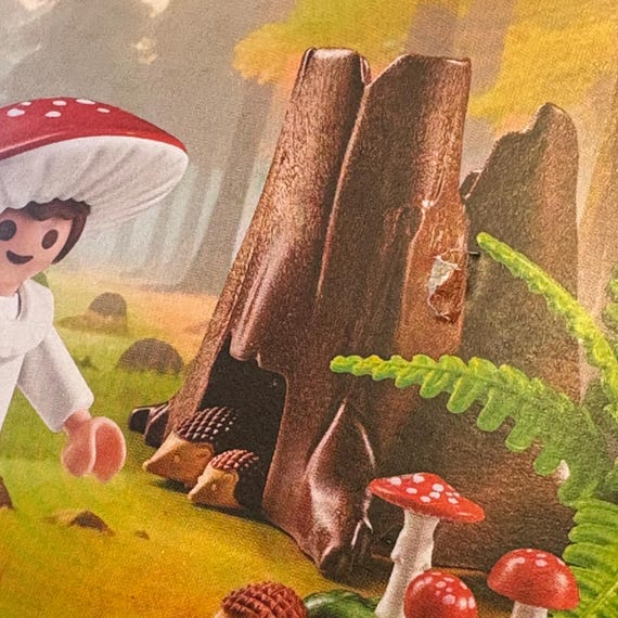 Playmobil 71630 キノコの妖精 新品箱入り（箱に傷みあり、写真2参照