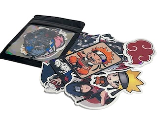 Naruto & Friends Holographic Sticker Pack of 30