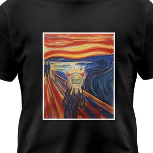 Ween Boognish &quot;The Scream&quot; T-Shirt: Unisex Cotton Ween Fan Merch