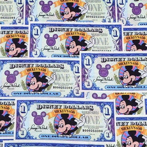Disney Mickey Mouse Fabric 100% Cotton Cartoon Cotton Fabric By The Half Yard