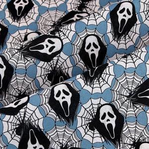 Halloween Villains Fabric Horror Fabric 100% Cotton Cartoon Cotton Fabric By The Half Yard