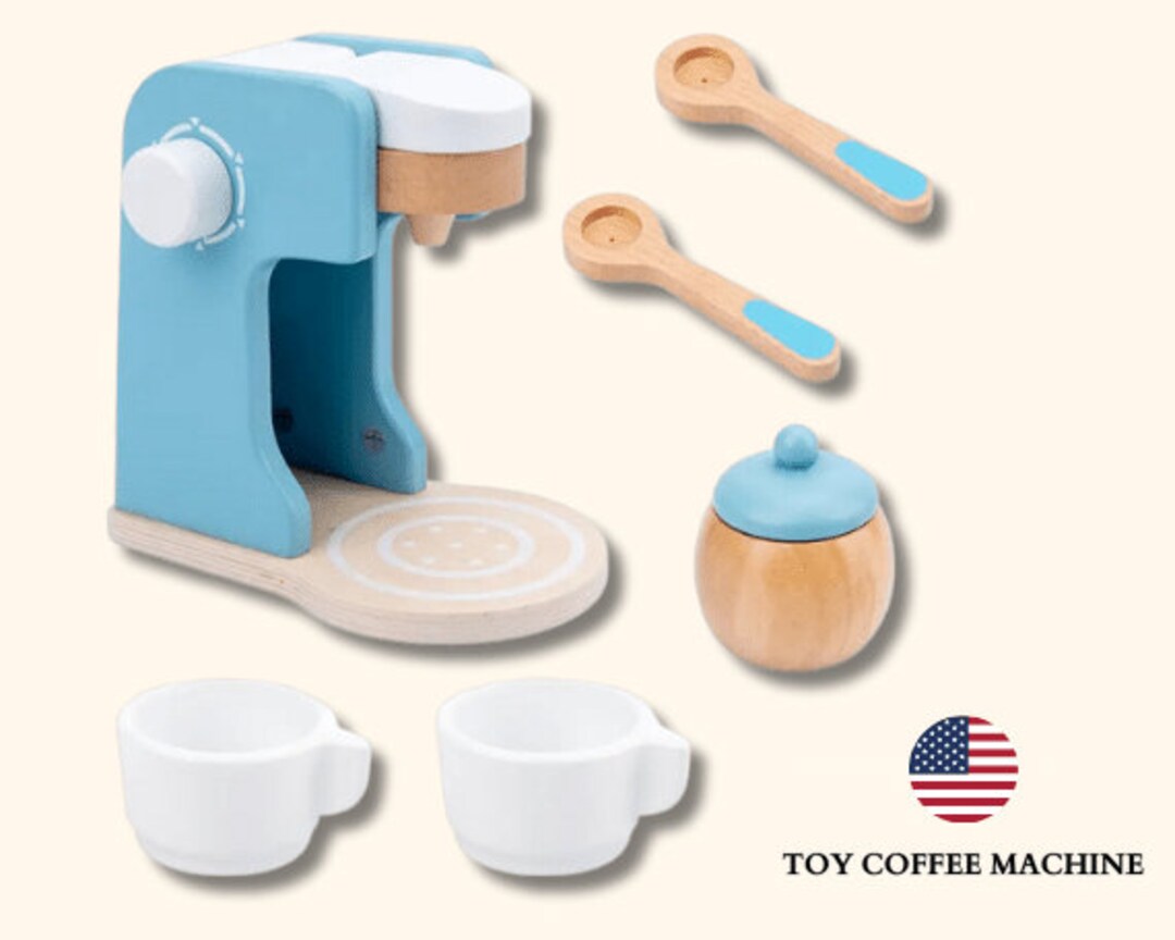 Ecofriendly Kids Wooden Toy Kitchen Tool Set for Pretend Play Etsy