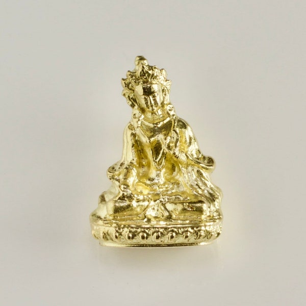 Tara Statue Pendant - Gold