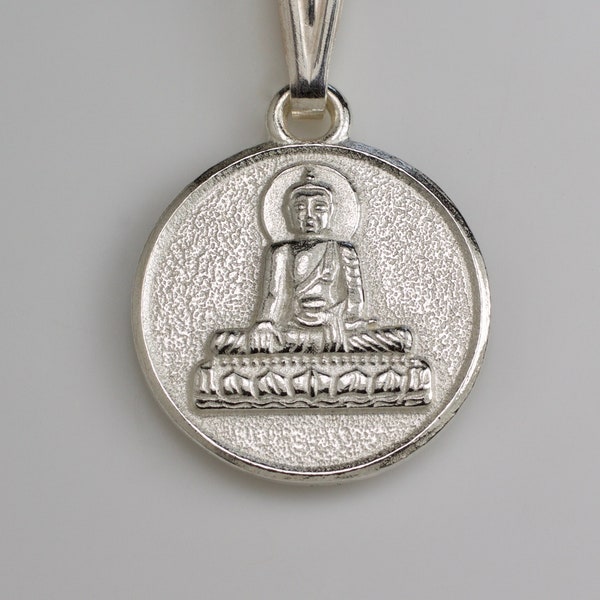 Pendentif Charm Bouddha - argent grand