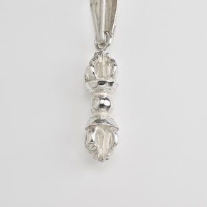 Vajra Pendant | Sterling Silver 925 | Hand made | medium
