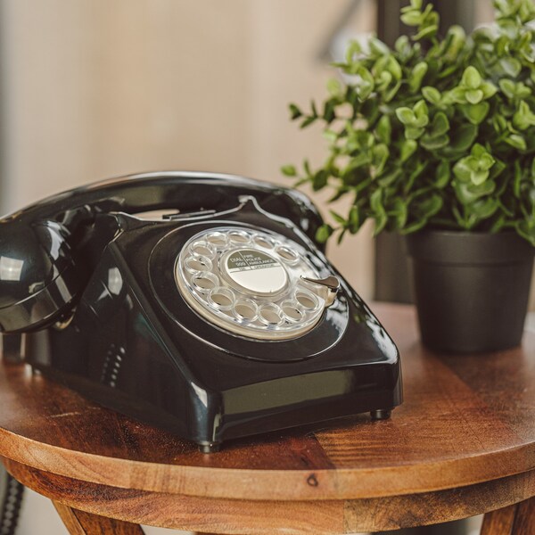 Rotary Phone Guest Book Etsy