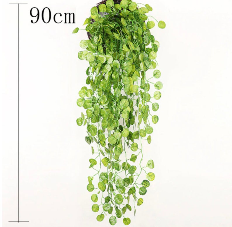 Artificial Hanging Plant Fake Hanging Plant Vine Fake Plant Etsy