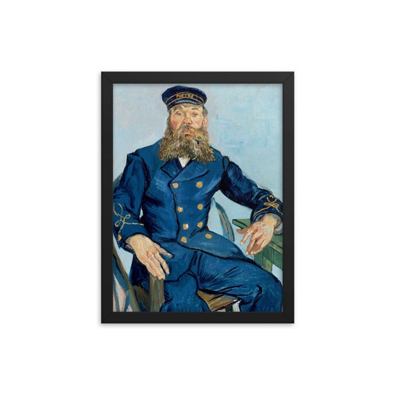 郵便配達員ジョセフ・ルーランの肖像（1888年）ヴィンセント・ヴァン