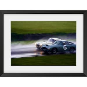 James Bond 007 Aston Martin Artwork | Oil Painting – Canvas, Framed Print