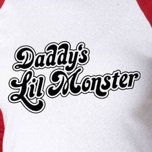 File di taglio digitale di Daddy's Little Monster / Cricut / Silhouette Cameo / Svg / File digitali / PDF / Eps / DXF / PnG / Harley