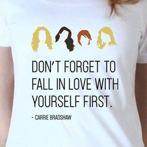 Don&#39;t Forget To Fall In Love… Digital Cut Files | Cricut | Silhouette Cameo | Svg | Digital Files | PDF | Eps | DXF | PnG | Sex And The City