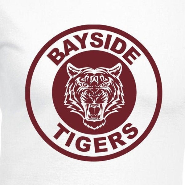 Bayside High Tigers Digital Cut Files | Cricut | Silhouette Cameo | Svg | Digital Files | PDF | Eps | DXF | PnG | Saved By The Bell