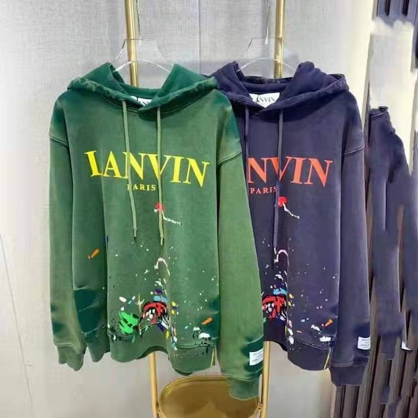 Lanvin New hoodie aesthetic clothes hooded hoodie