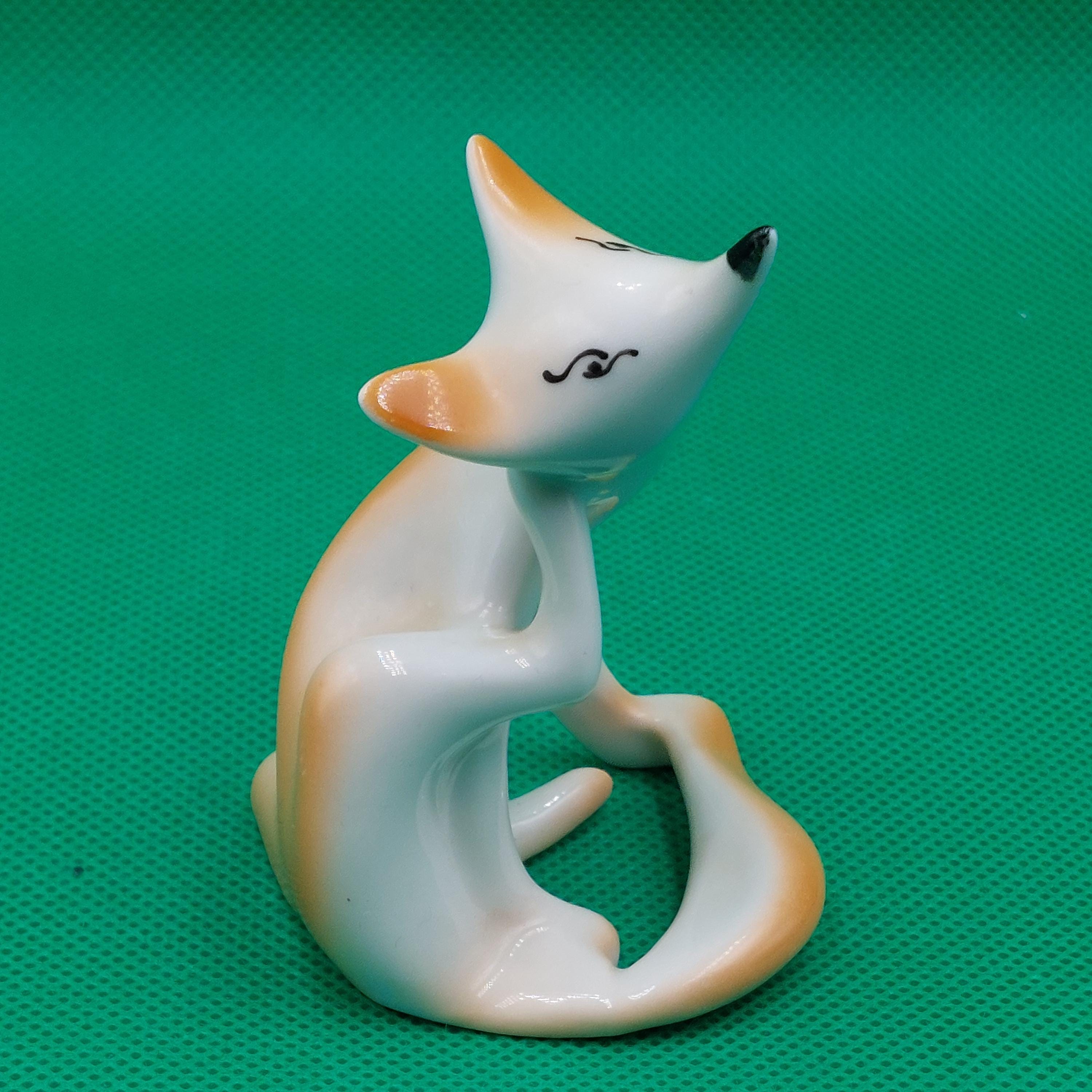 ❣️ Dux❣️フィギュリン 美品 Royal Dux Fox - Etsy