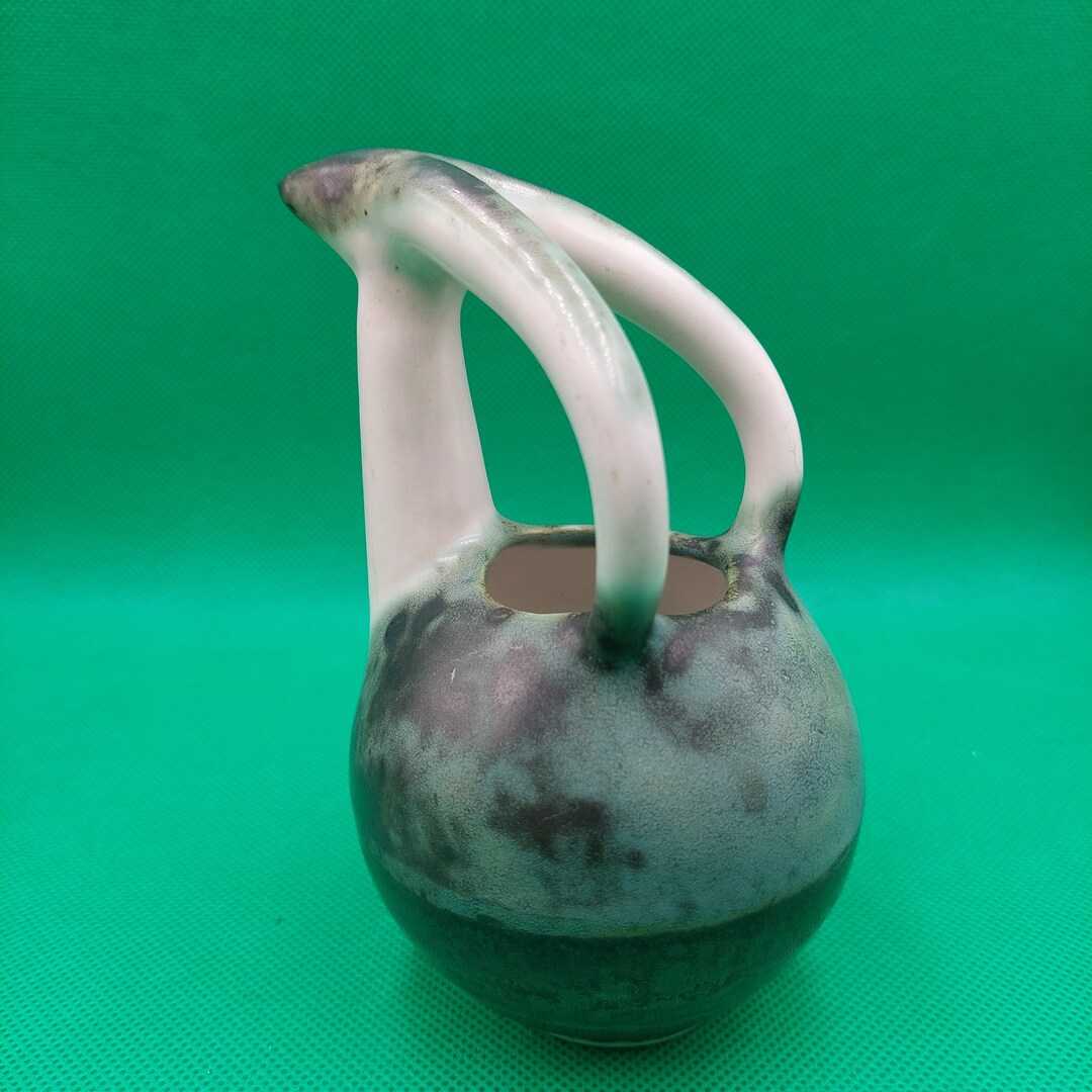 VINTAGE GOAT VASE Midcentury Modernist Ceramic Vase Hungary Etsy