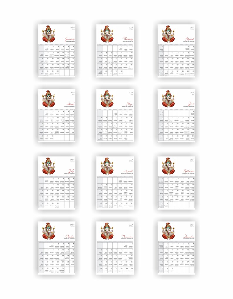 2025 Monthly Hindu Calendar, Printable Indian Festivals With Tithi
