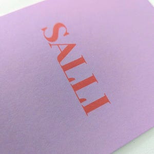 Salli Schwarzwald alemannisch Grußkarte Postkarte