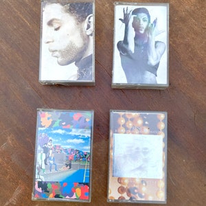 Prince Musikkassetten Albums Lot von 4