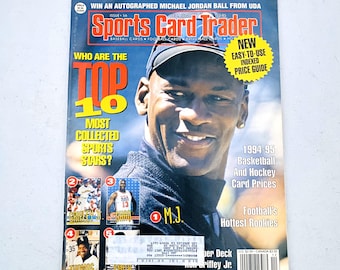 Vintage Sports Card Trader Dec. 1994 Issue #56 Michael Jordan Cover