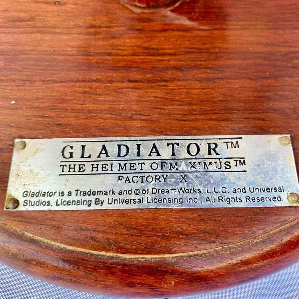 Factory X Gladiator the Helmet of Maximus Movie Prop Replica Etsy