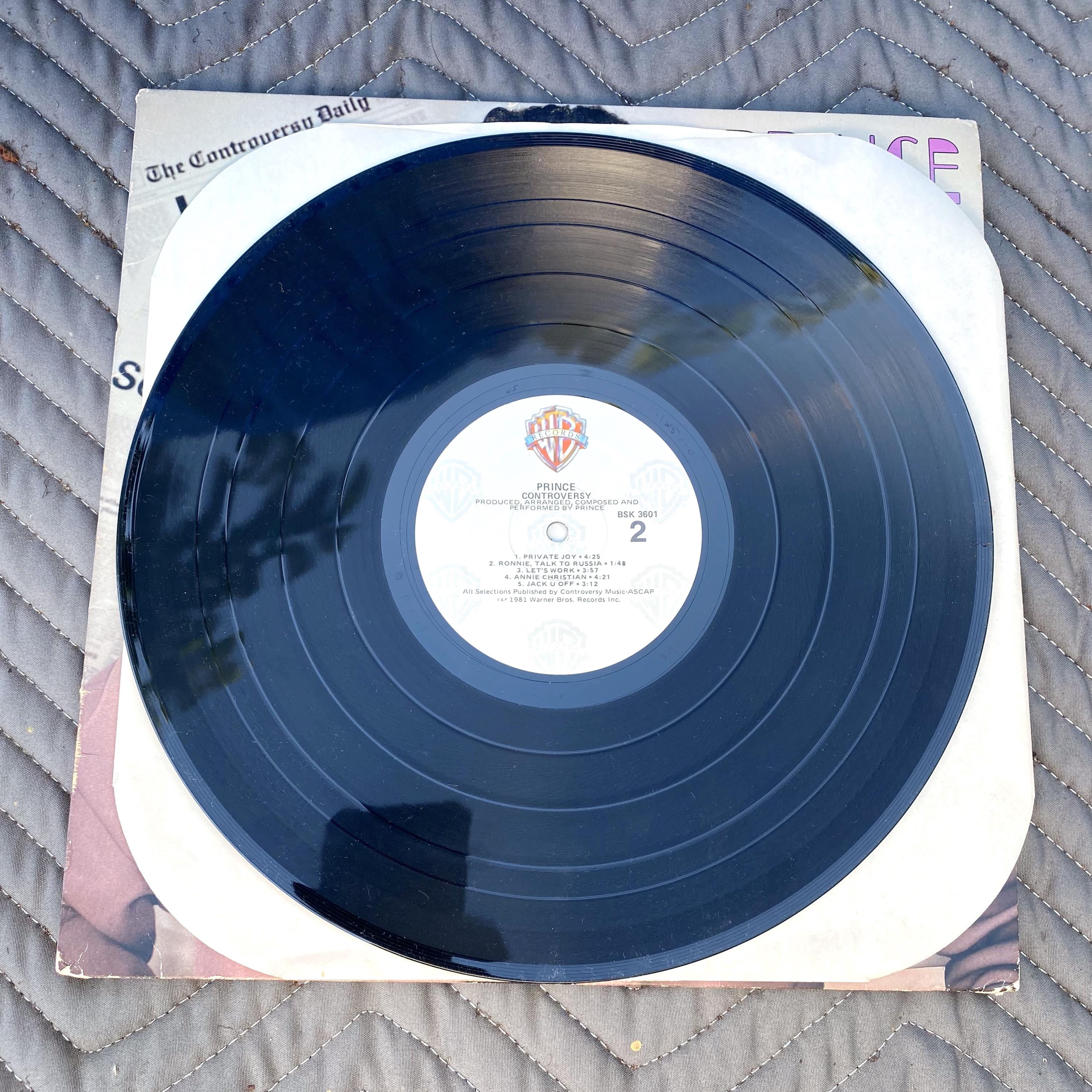 PRINCE 'CONTROVERSY' 1981 Vinyl Record - Etsy