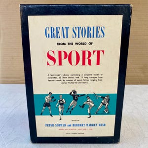 1958 Great Stories From The World of Sport 3-Vol Set Collectible Hardback Books