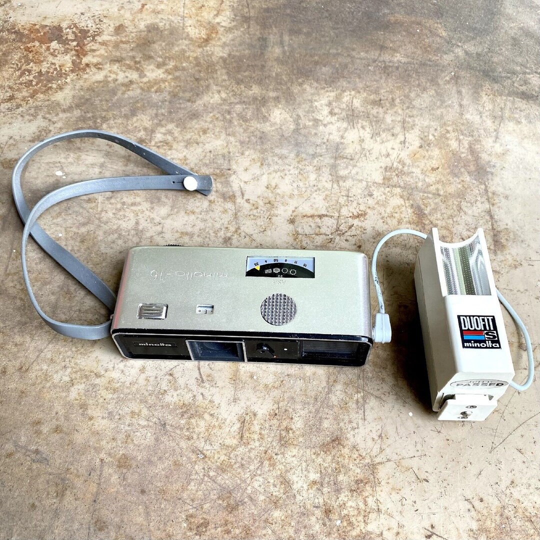 ヴィンテージ ミノルタ 16 モデル P ポケットコンパクトフィルムカメラ