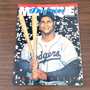 Vintage 1991 Dodgers Magazine Volume 4 Number 5 Roy Campanella Cover Issue