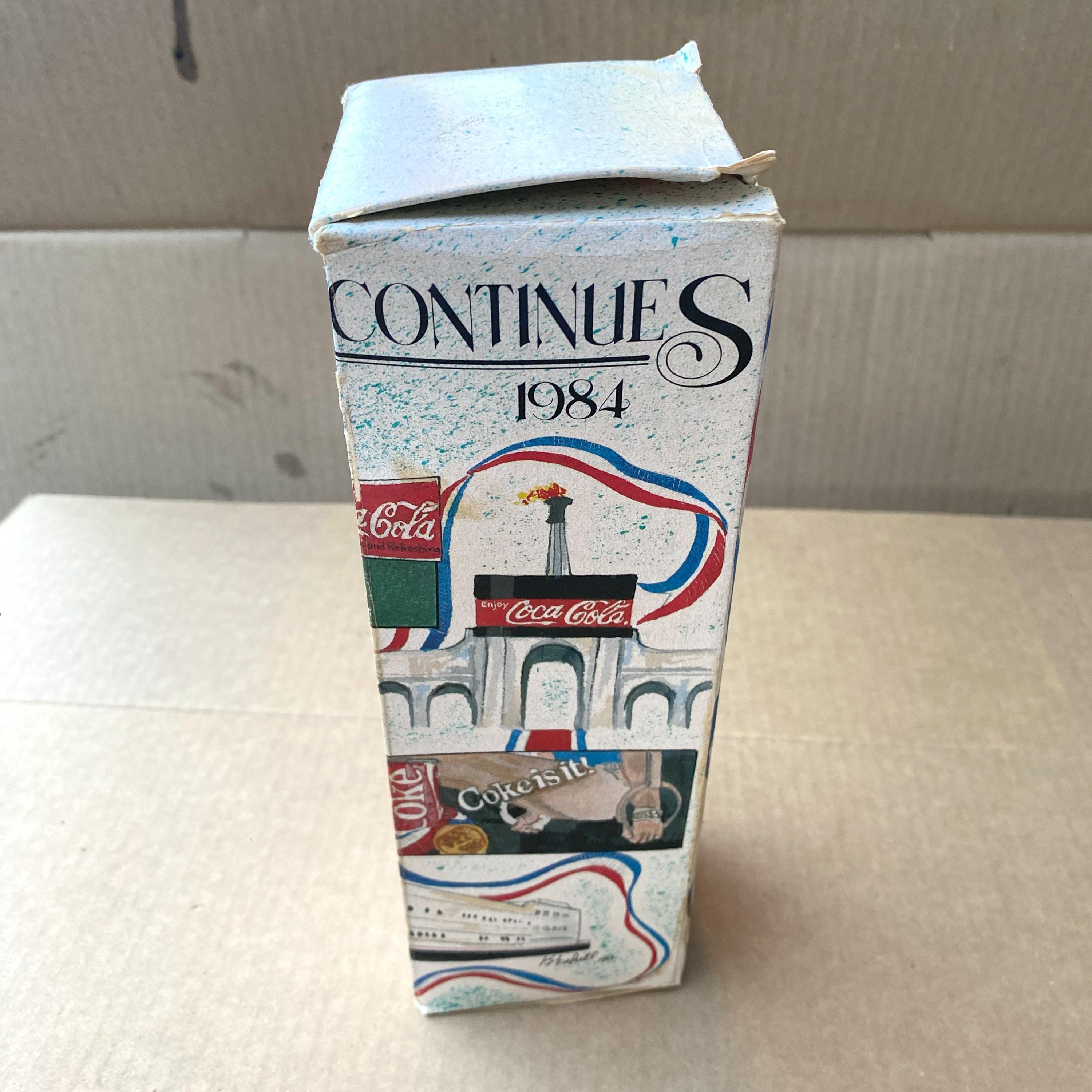 1984年ロサンゼルスオリンピック記念コカ・コーラボトル - Etsy 日本