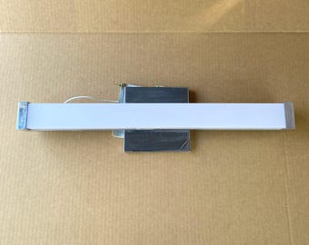 Maxim Lighting Spec Vanity - Lámpara de tocador de 18 pulgadas, 1 luz, cromo pulido, LED integrado