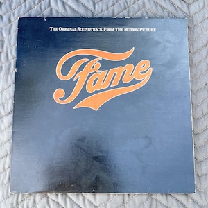 FAME The Original Soundtrack From The Motion Picture 1980 RSO Vinyl Record