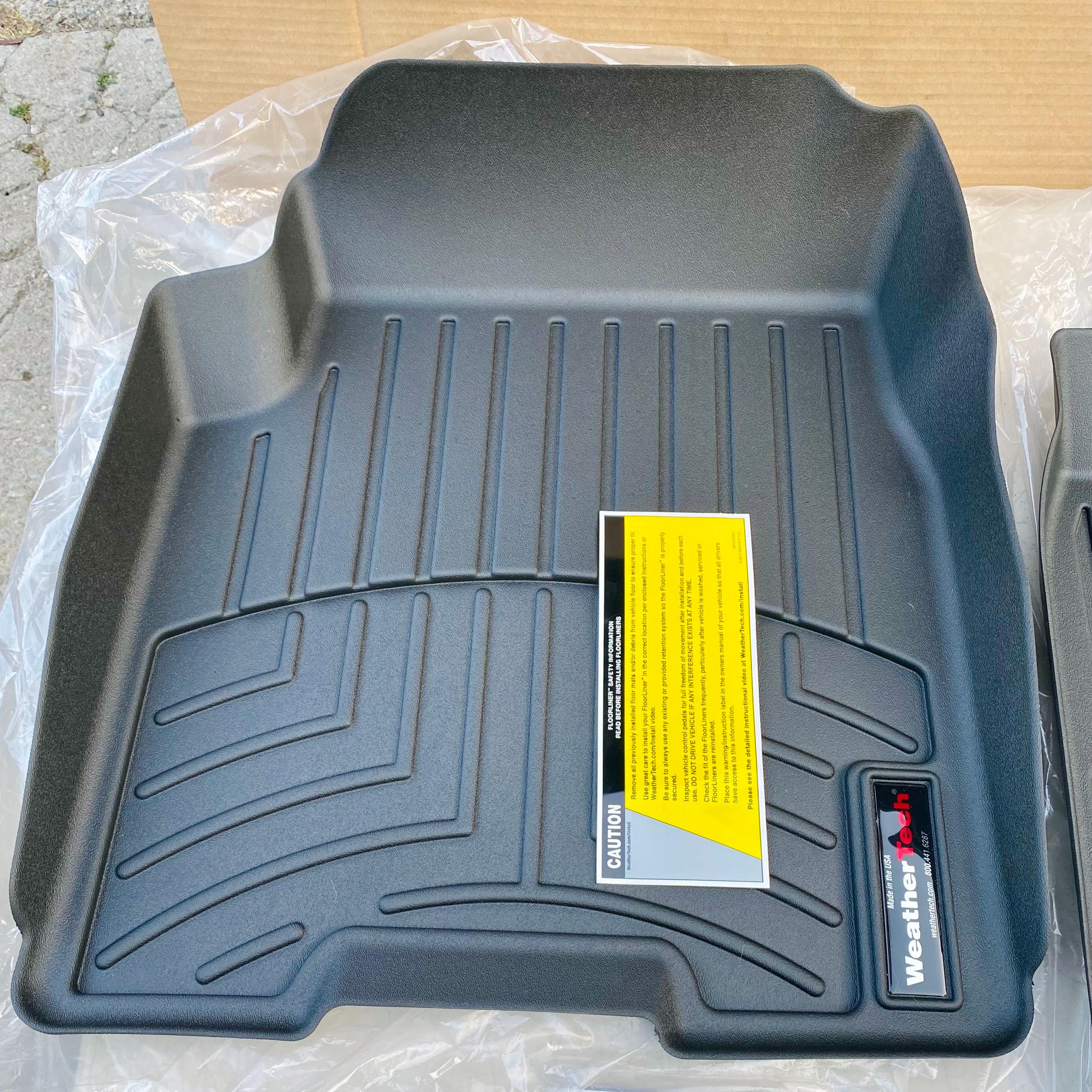 thumbnail image 2 of WeatherTech FloorLiner Floor Mats For Nissan Rogue (1st Row) – TPE, Made In USA, 2-Piece Front Set 2 of 4
