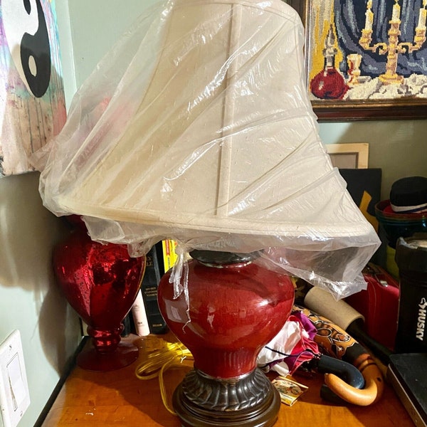 Vintage Oriental Accent 20” Table Lamp